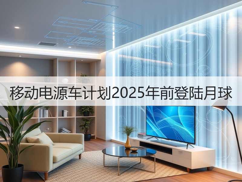 移动电源车计划2025年前登陆月球