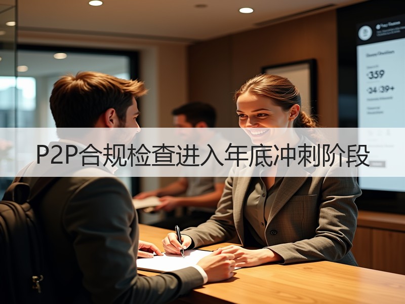 P2P合规检查进入年底冲刺阶段