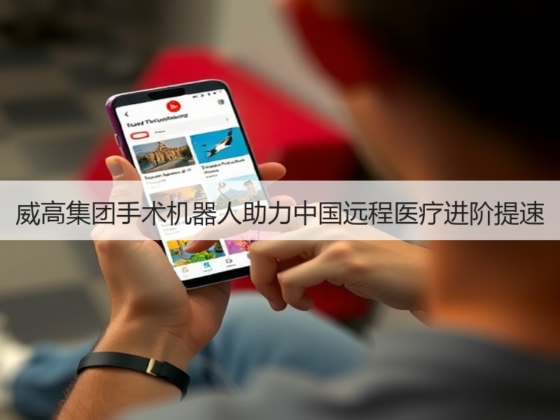 威高集团手术机器人助力中国远程医疗进阶提速