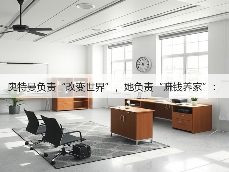 奥特曼负责“改变世界”，她负责“赚钱养家”：