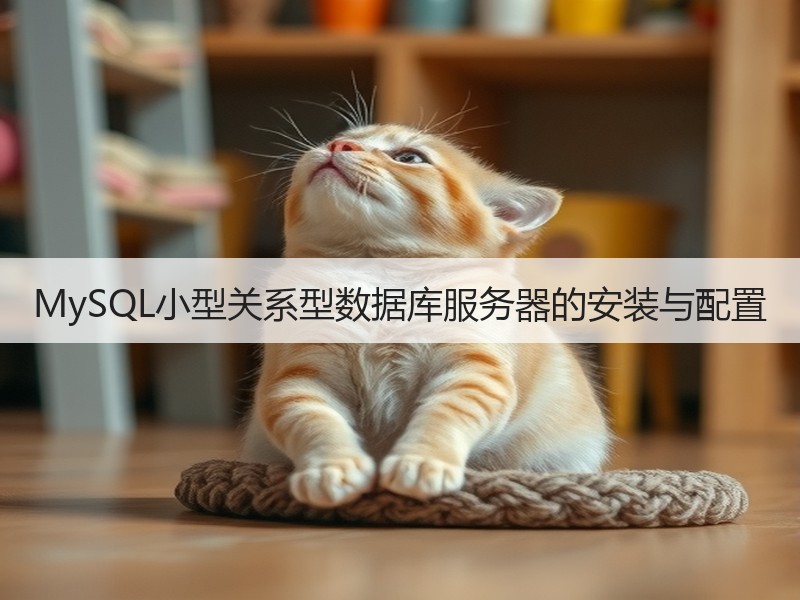 MySQL小型关系型数据库服务器的安装与配置