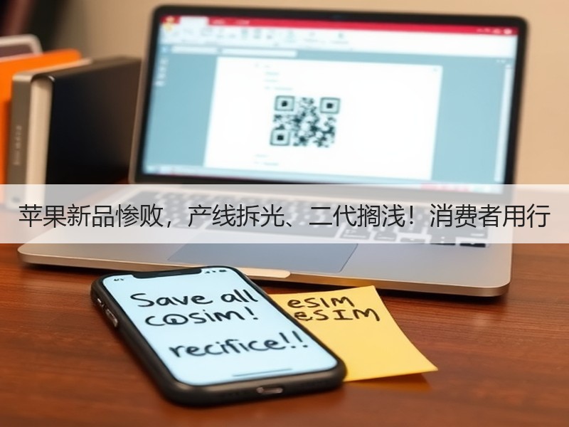 苹果新品惨败，产线拆光、二代搁浅！消费者用行