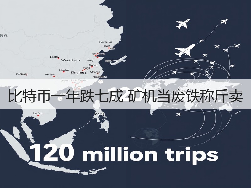 比特币一年跌七成 矿机当废铁称斤卖