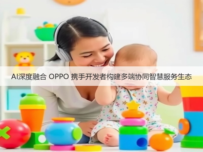 AI深度融合 OPPO 携手开发者构建多端协同智慧服务生态