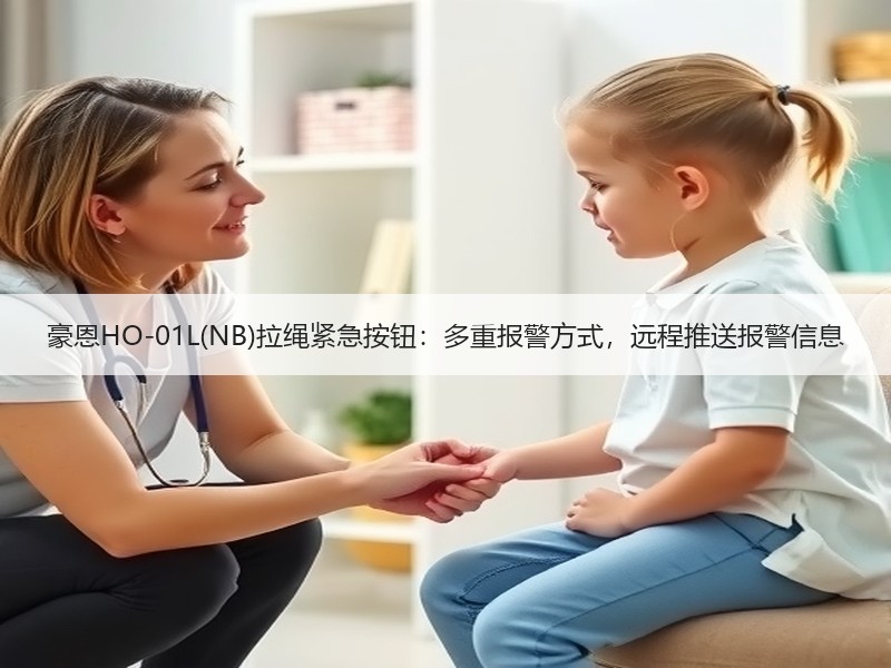 豪恩HO-01L(NB)拉绳紧急按钮：多重报警方式，远程推送报警信息