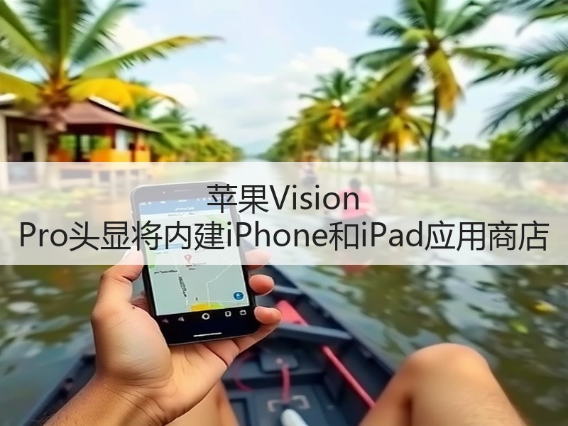 苹果Vision Pro头显将内建iPhone和iPad应用商店