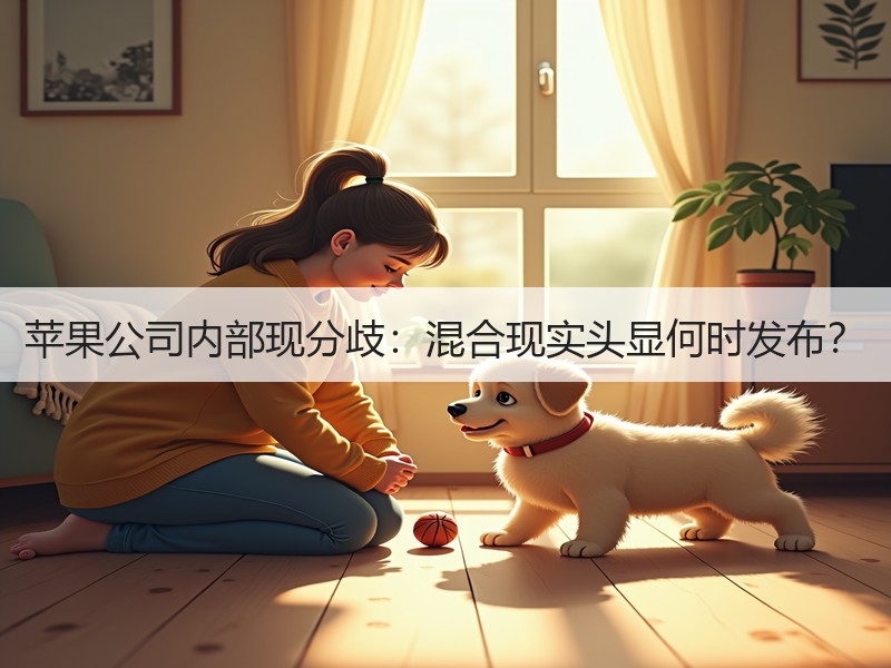 苹果公司内部现分歧：混合现实头显何时发布？