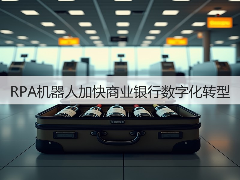 RPA机器人加快商业银行数字化转型