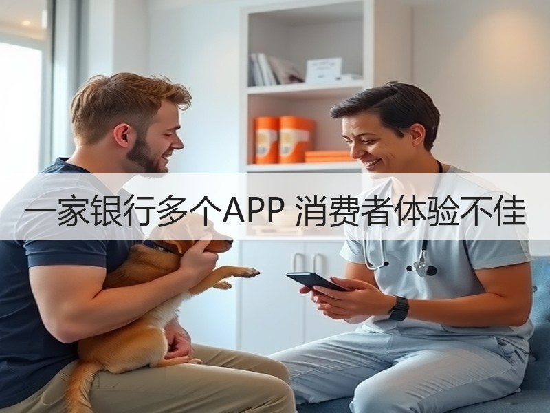 一家银行多个APP 消费者体验不佳