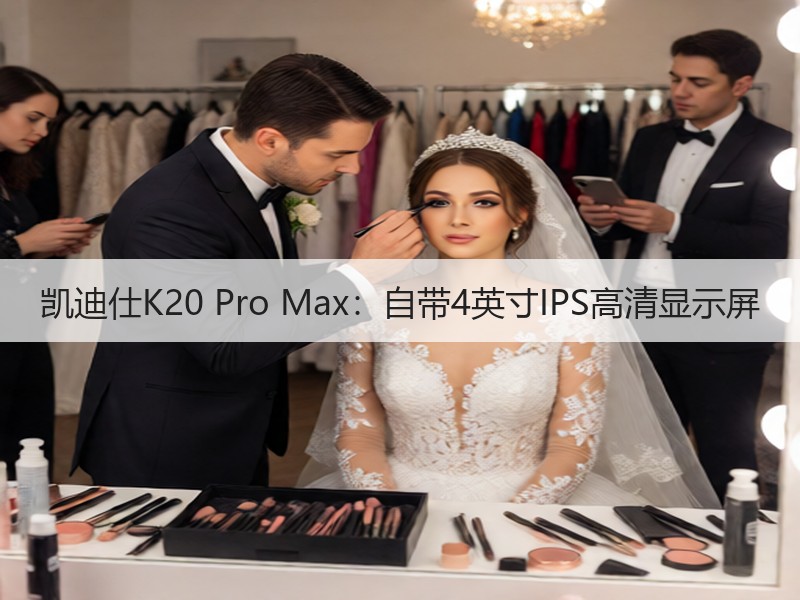 凯迪仕K20 Pro Max：自带4英寸IPS高清显示屏