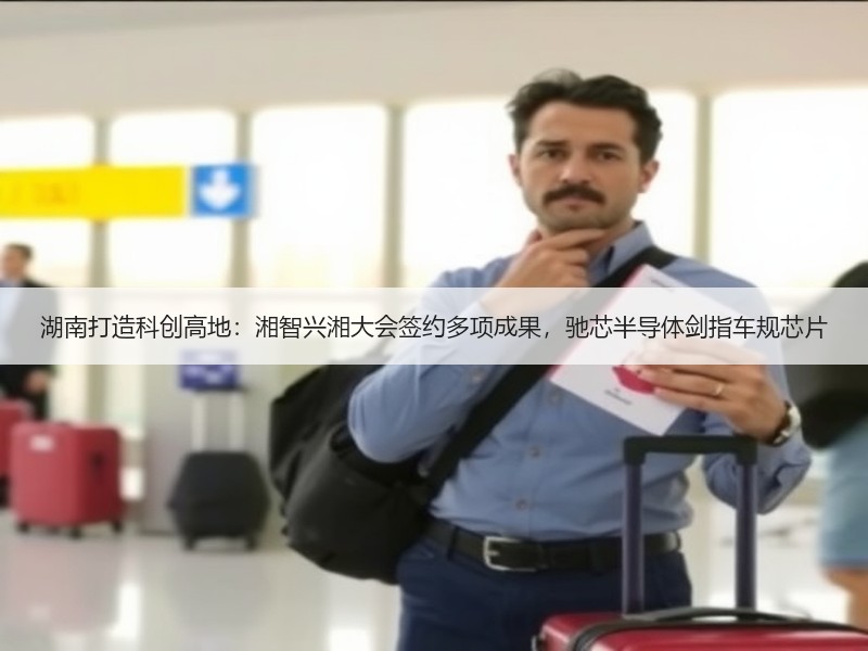 湖南打造科创高地：湘智兴湘大会签约多项成果，驰芯半导体剑指车规芯片