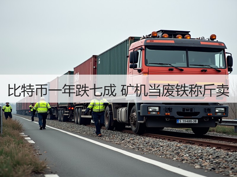 比特币一年跌七成 矿机当废铁称斤卖
