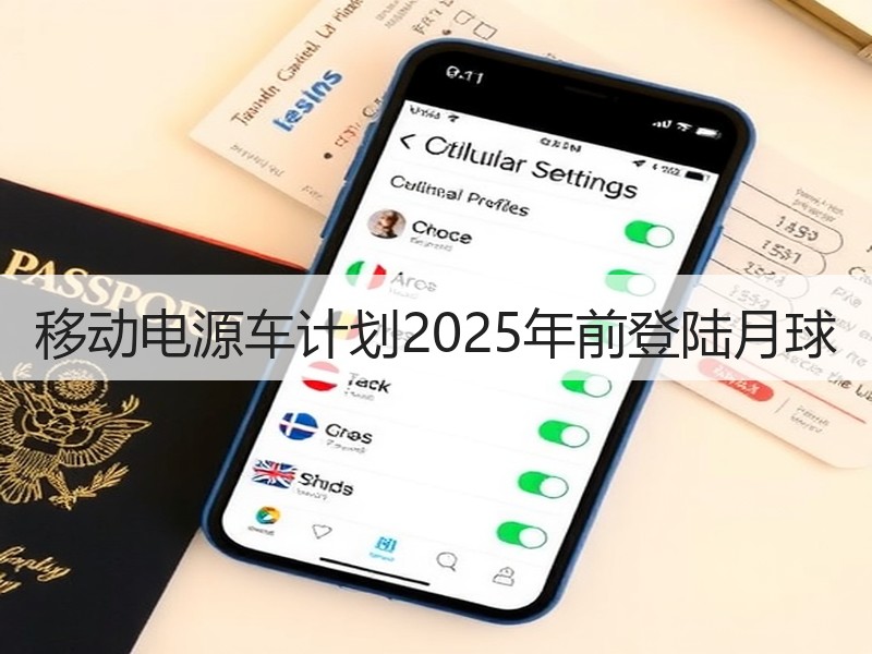 移动电源车计划2025年前登陆月球