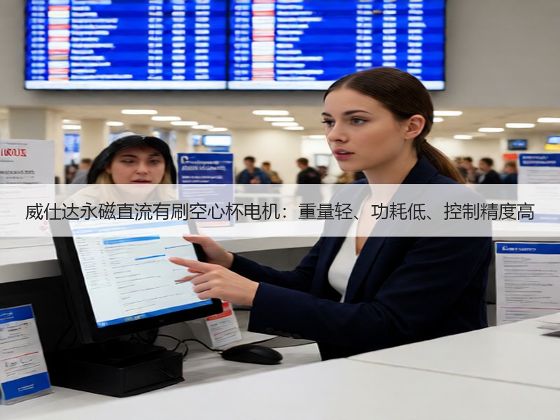 威仕达永磁直流有刷空心杯电机：重量轻、功耗低、控制精度高