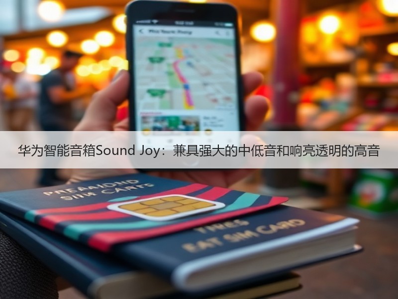 华为智能音箱Sound Joy：兼具强大的中低音和响亮透明的高音