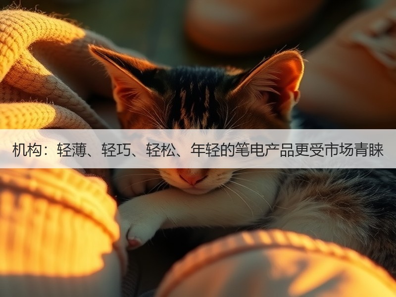 机构：轻薄、轻巧、轻松、年轻的笔电产品更受市场青睐