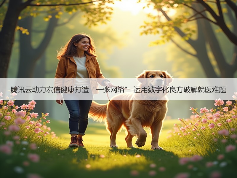 腾讯云助力宏信健康打造“一张网络” 运用数字化良方破解就医难题