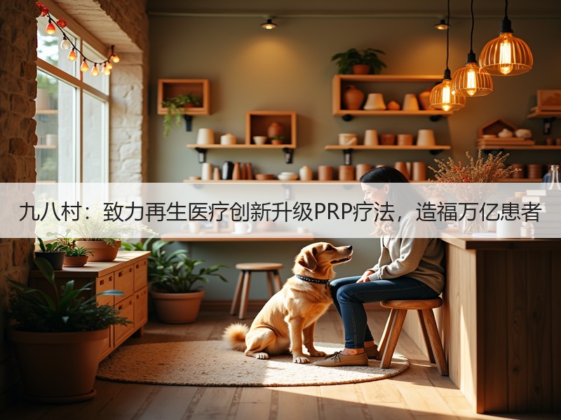 九八村：致力再生医疗创新升级PRP疗法，造福万亿患者