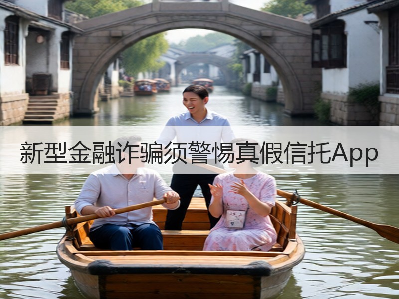 新型金融诈骗须警惕真假信托App