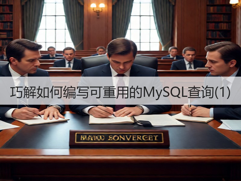 巧解如何编写可重用的MySQL查询(1)