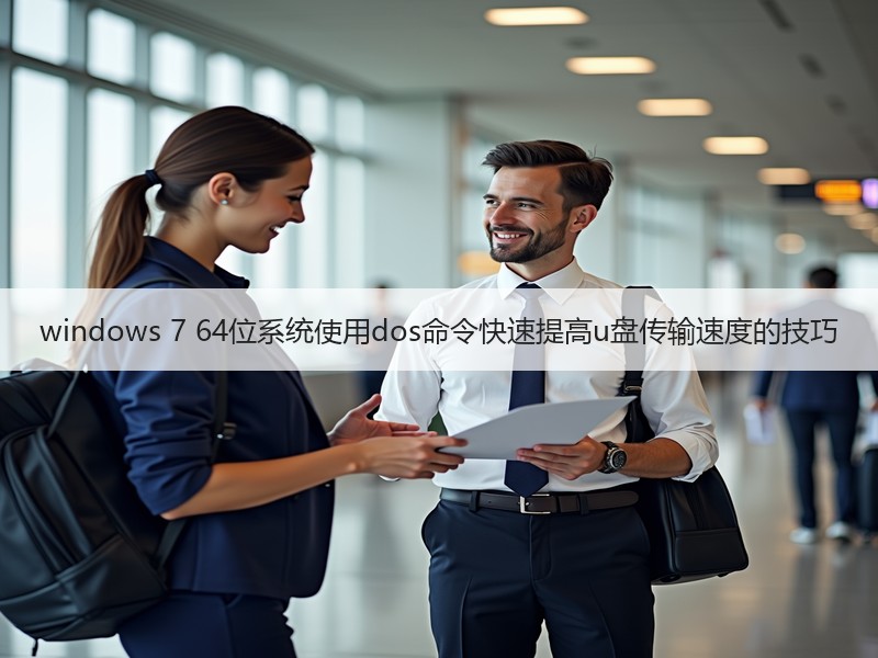 windows 7 64位系统使用dos命令快速提高u盘传输速度的技巧