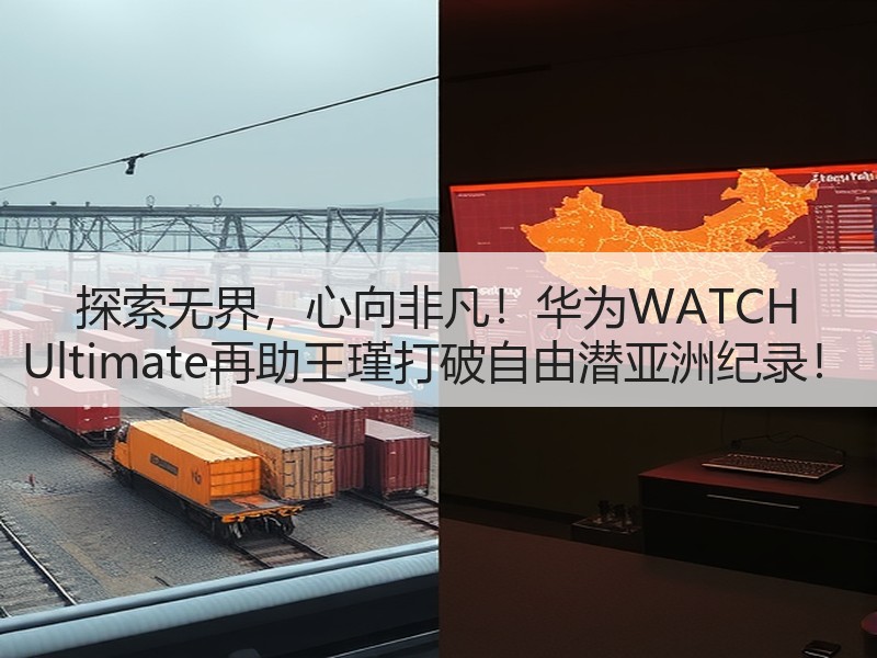 探索无界，心向非凡！华为WATCH Ultimate再助王瑾打破自由潜亚洲纪录！