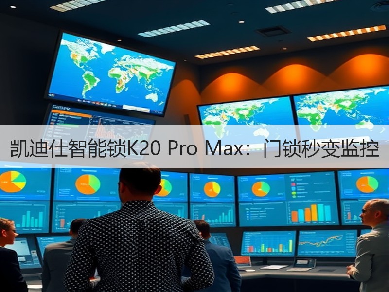 凯迪仕智能锁K20 Pro Max：门锁秒变监控
