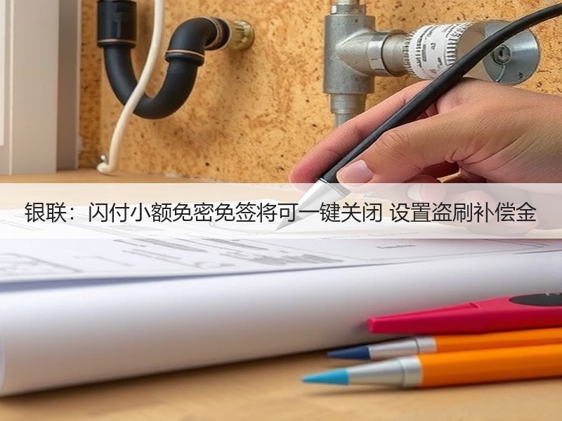 银联：闪付小额免密免签将可一键关闭 设置盗刷补偿金