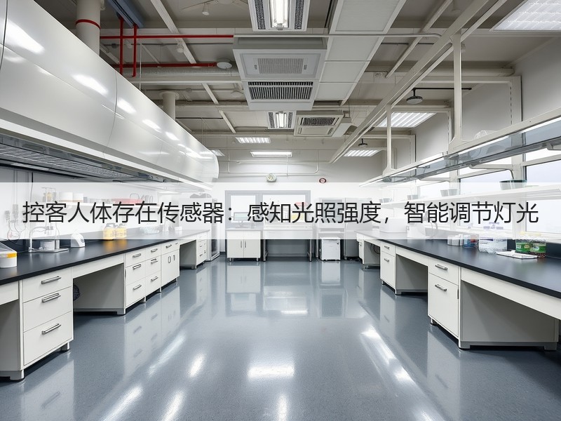 控客人体存在传感器：感知光照强度，智能调节灯光