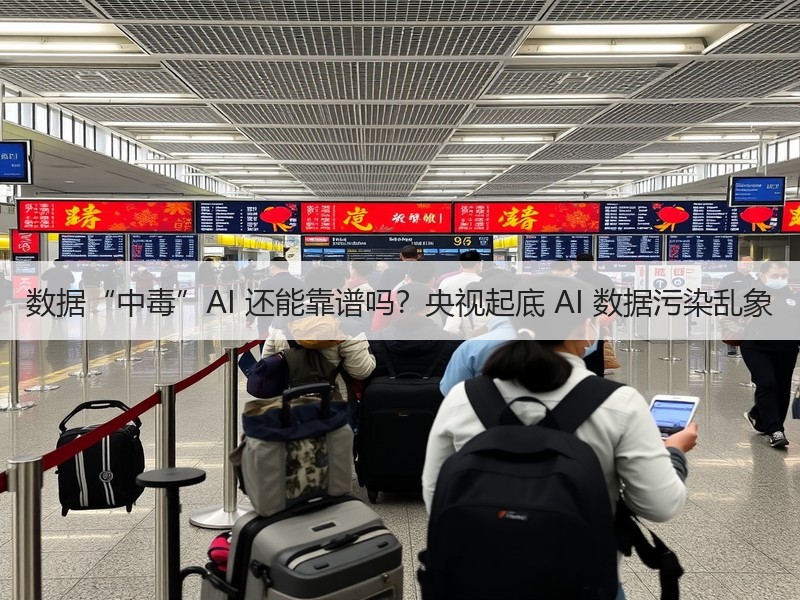 数据“中毒”AI 还能靠谱吗？央视起底 AI 数据污染乱象