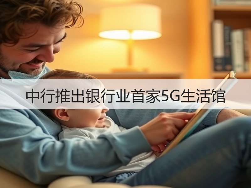 中行推出银行业首家5G生活馆