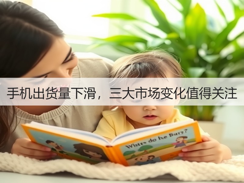 手机出货量下滑，三大市场变化值得关注