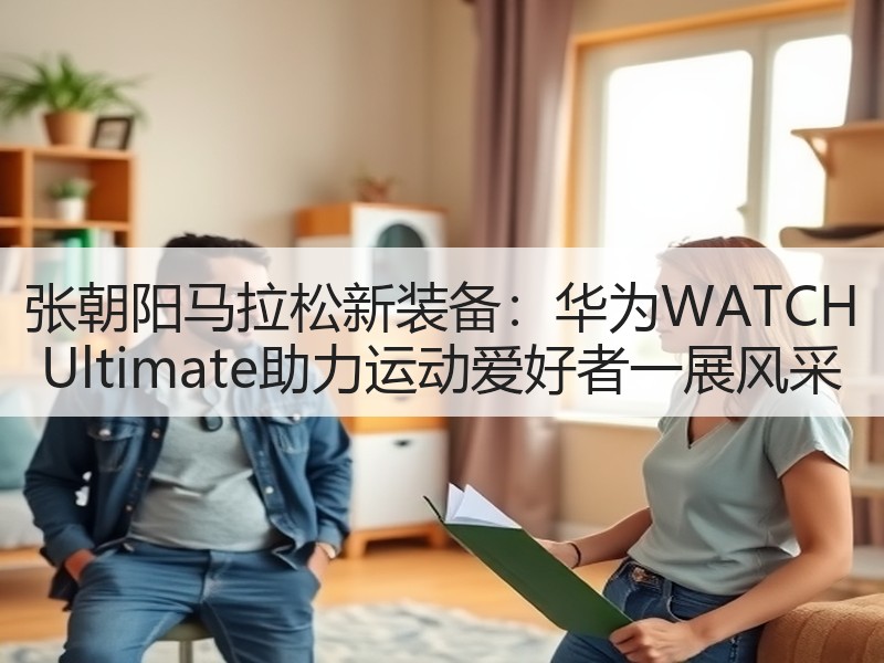 张朝阳马拉松新装备：华为WATCH Ultimate助力运动爱好者一展风采