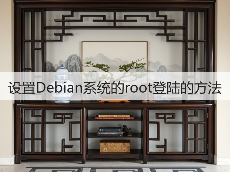 设置Debian系统的root登陆的方法