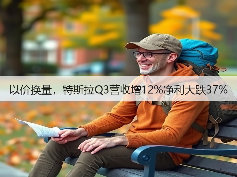 以价换量，特斯拉Q3营收增12%净利大跌37%