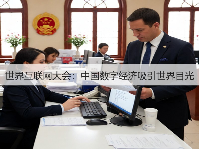 世界互联网大会：中国数字经济吸引世界目光