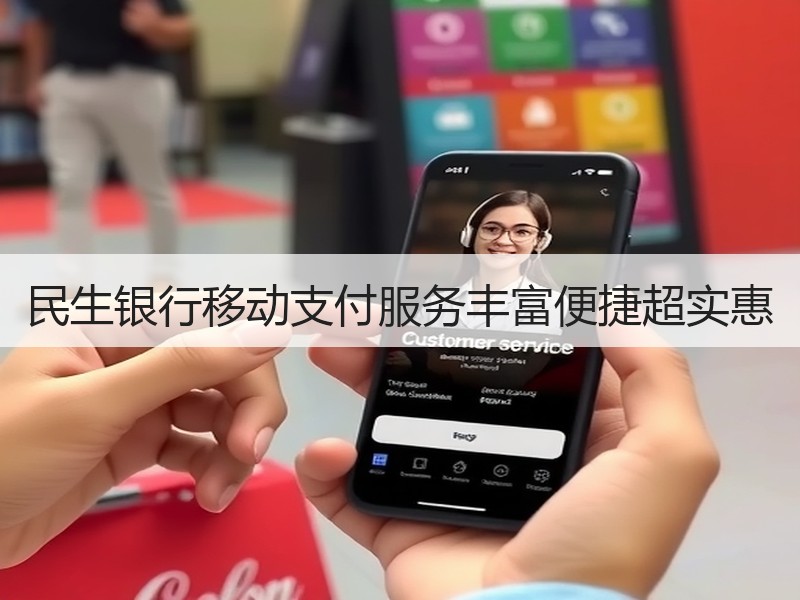 民生银行移动支付服务丰富便捷超实惠
