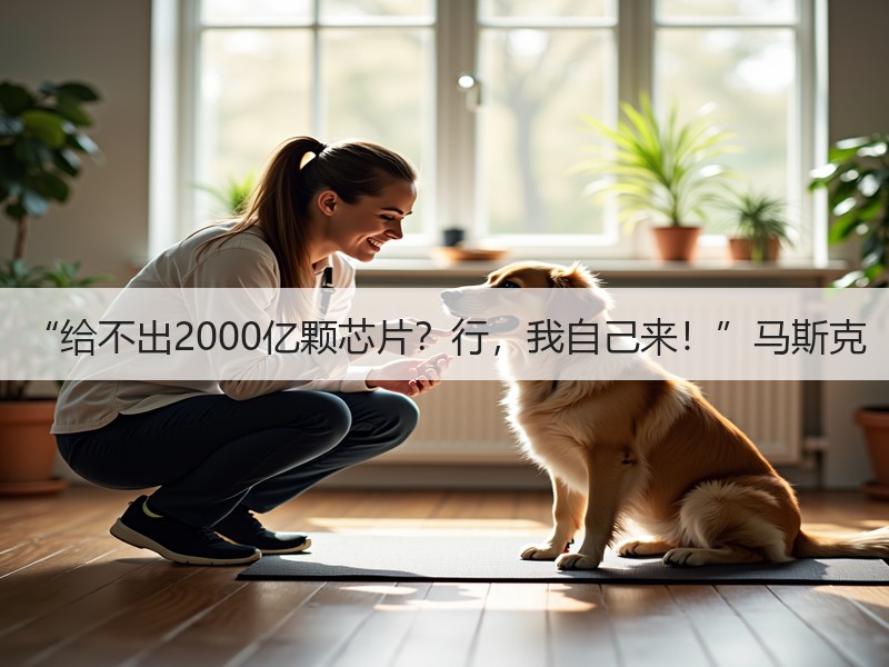 “给不出2000亿颗芯片？行，我自己来！”马斯克