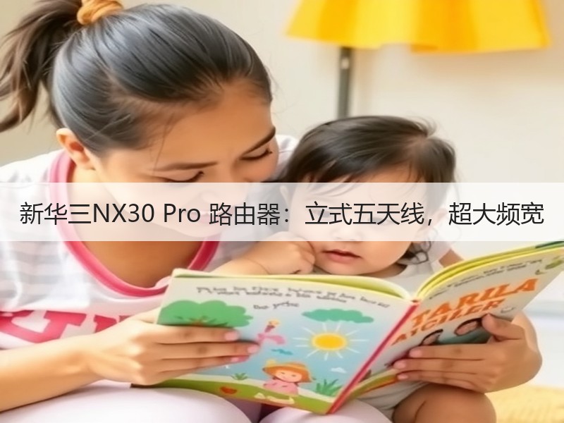新华三NX30 Pro 路由器：立式五天线，超大频宽