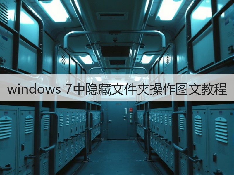 windows 7中隐藏文件夹操作图文教程