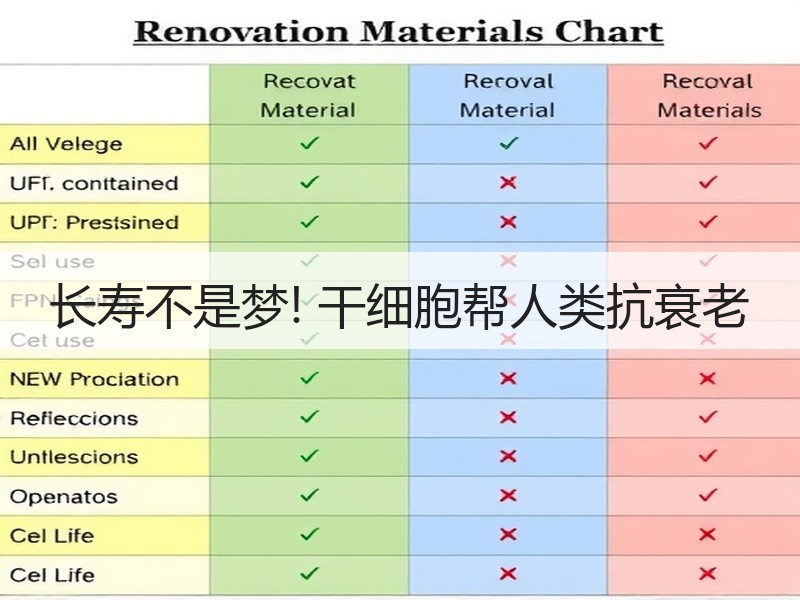 长寿不是梦! 干细胞帮人类抗衰老