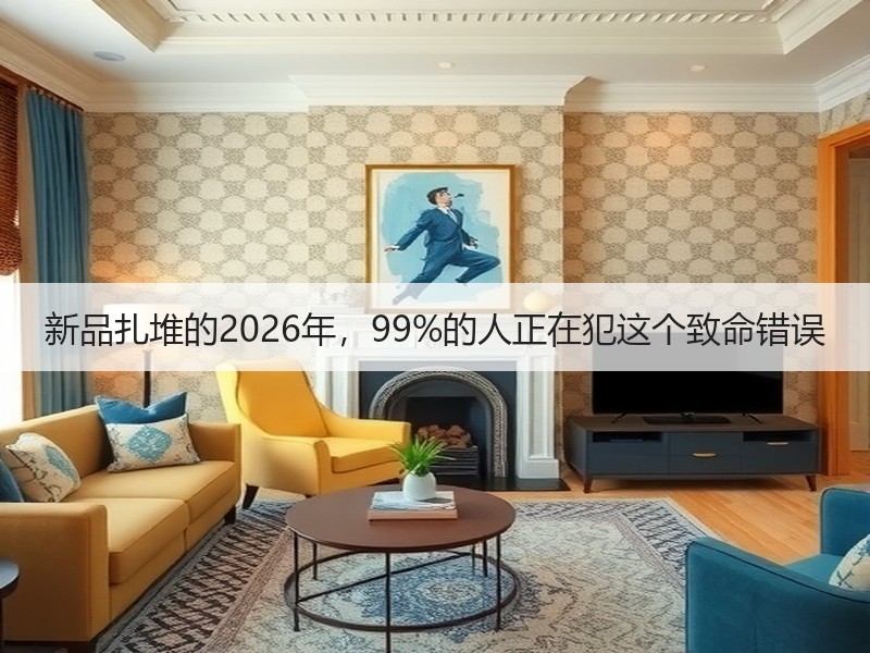 新品扎堆的2026年，99%的人正在犯这个致命错误