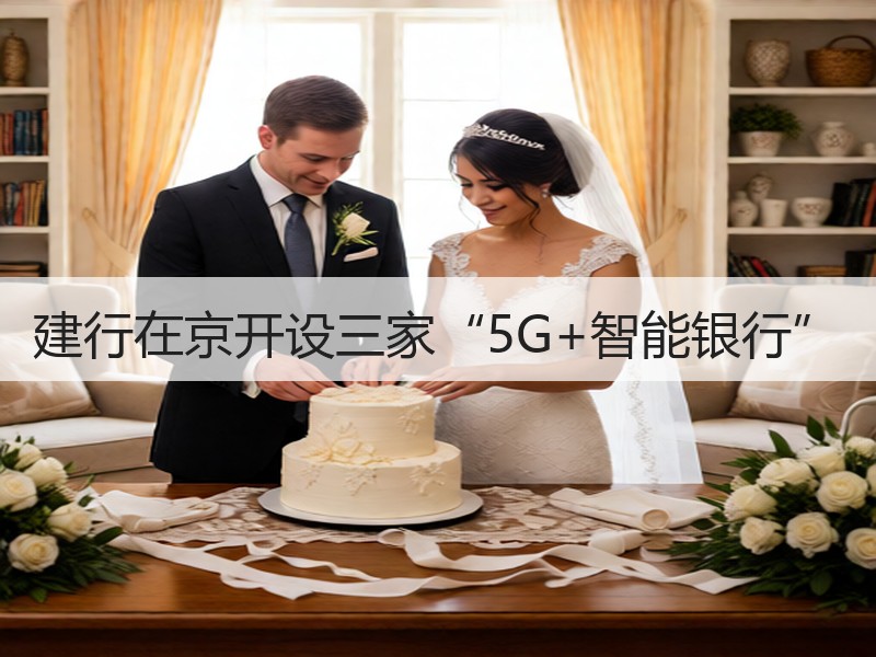 建行在京开设三家“5G+智能银行”