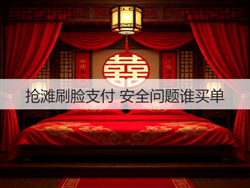 抢滩刷脸支付 安全问题谁买单