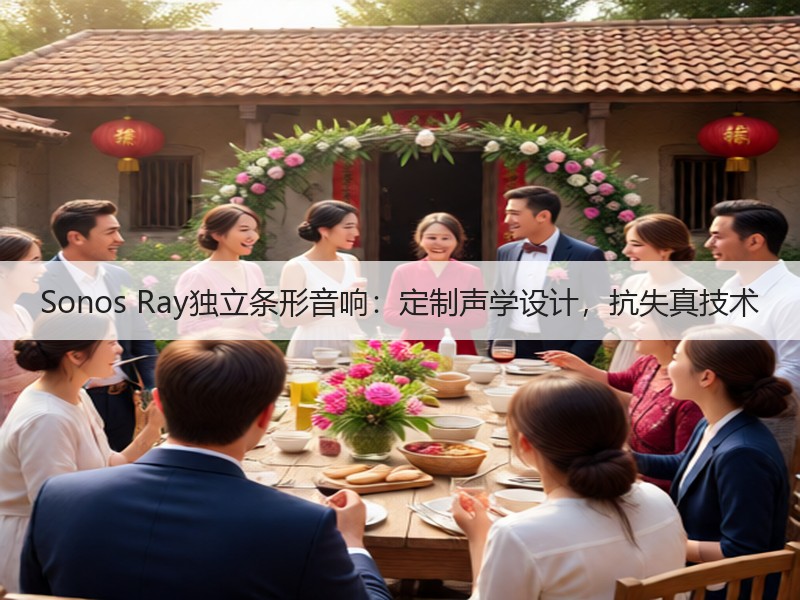 Sonos Ray独立条形音响：定制声学设计，抗失真技术