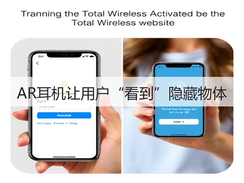 AR耳机让用户“看到”隐藏物体