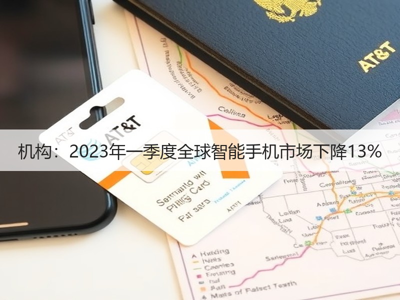 机构：2023年一季度全球智能手机市场下降13%