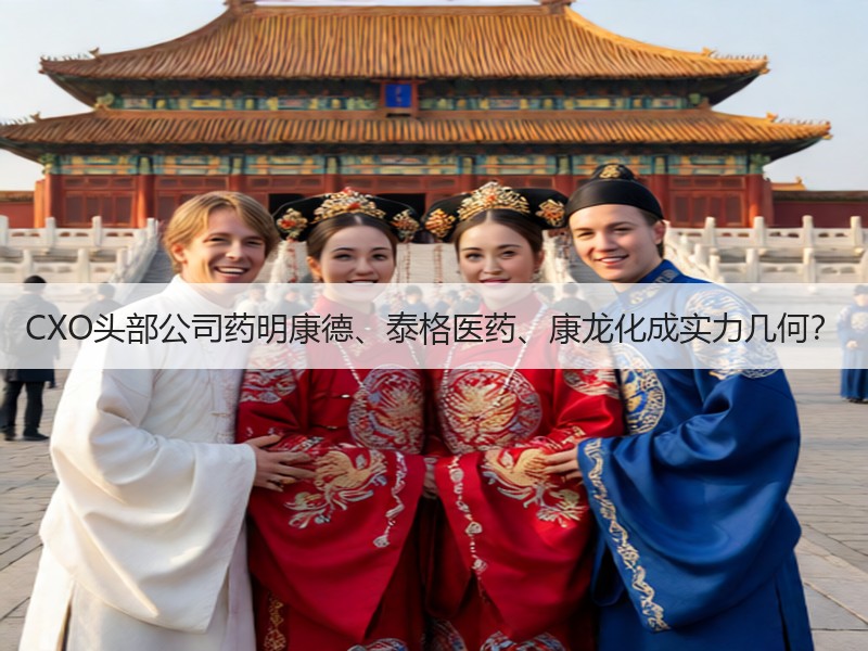 CXO头部公司药明康德、泰格医药、康龙化成实力几何？
