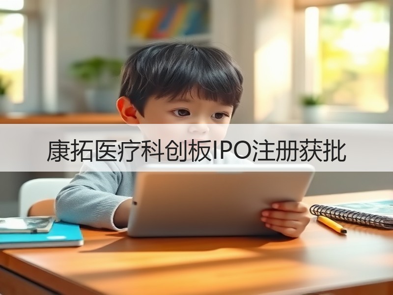 康拓医疗科创板IPO注册获批