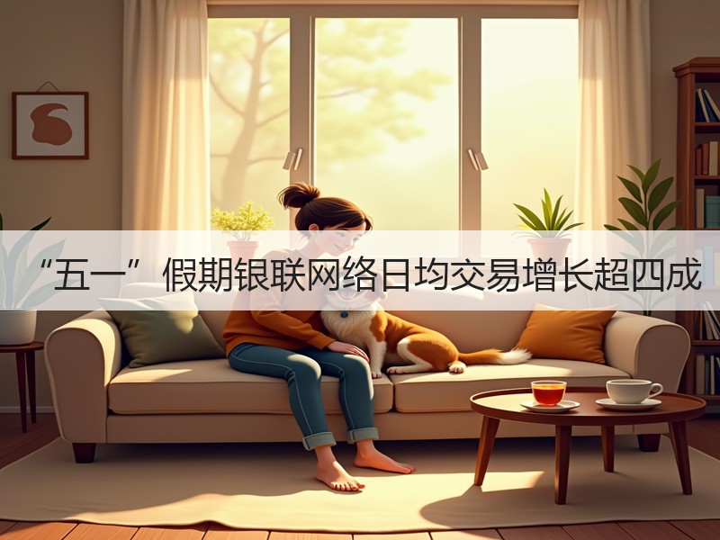 “五一”假期银联网络日均交易增长超四成